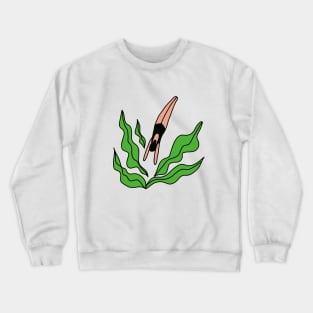 Diving into Plants Crewneck Sweatshirt